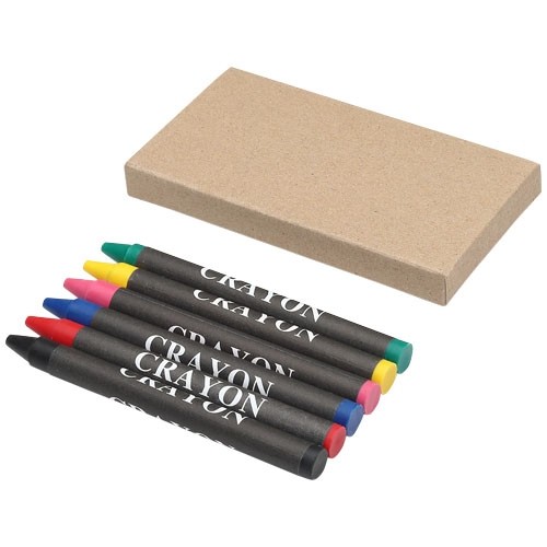 Crayon Publicitaire gras 6 Pièces