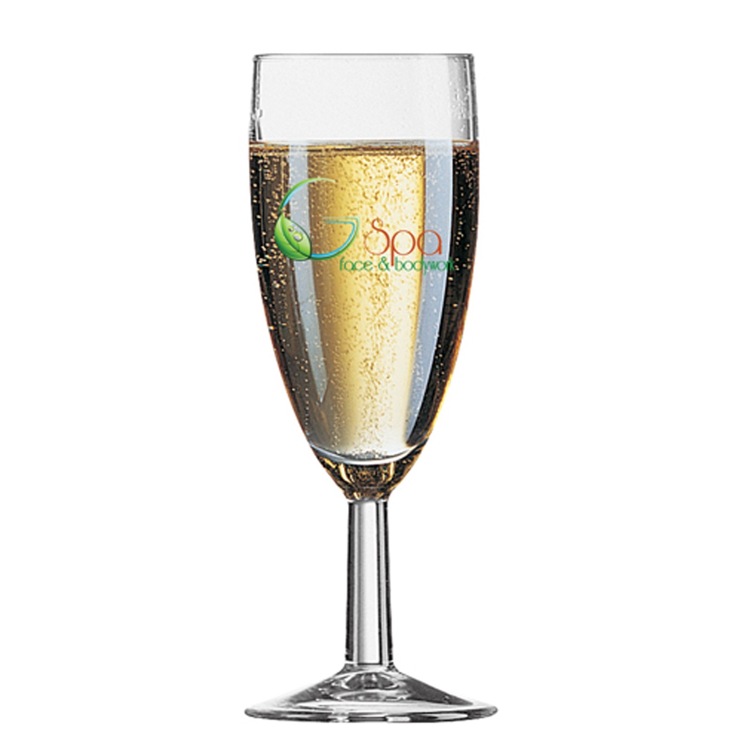 Flûte à Champagne Publicitaire en verre