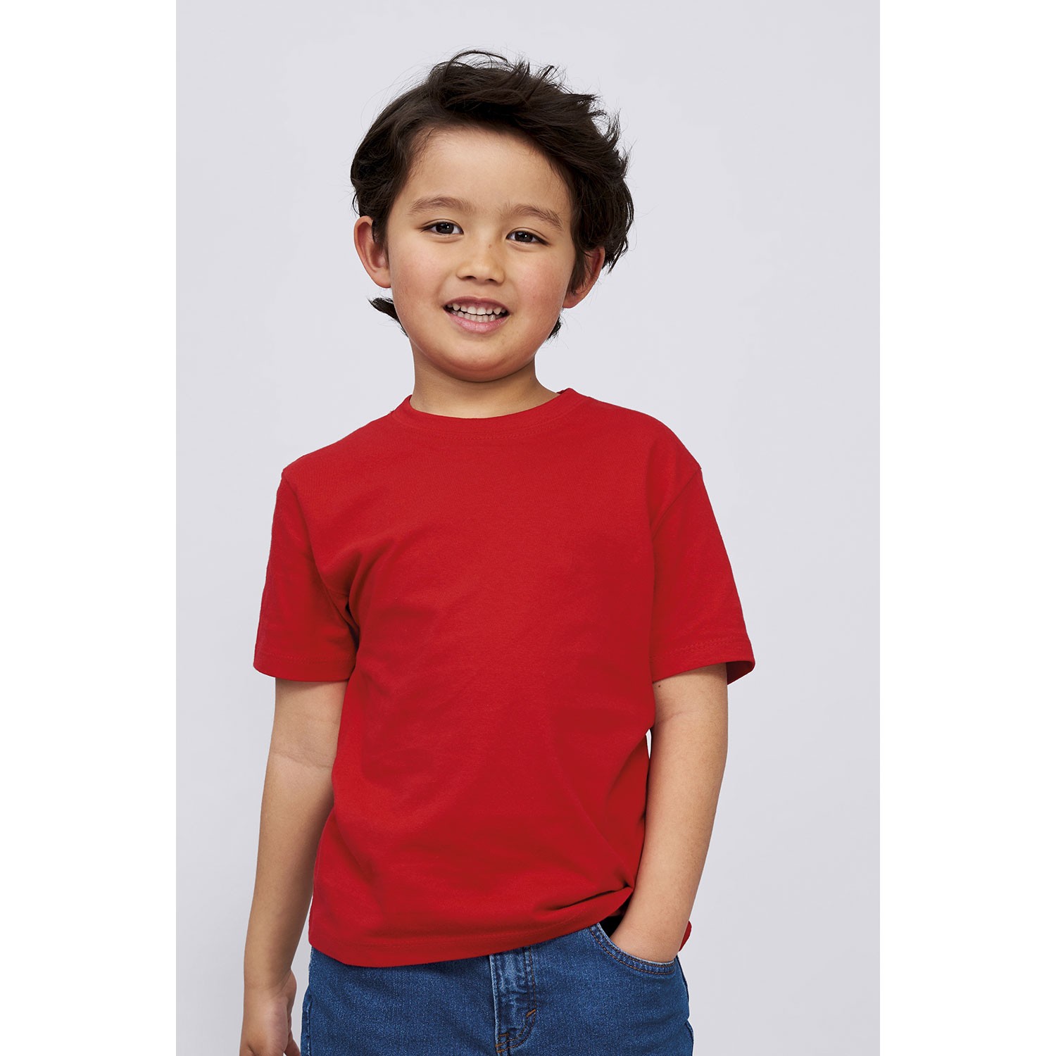 Tee-Shirt floqué Enfant Col Rond Sol's IMPERIAL KIDS