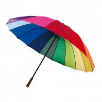 Parapluie golf Rainbow sky personnalisable