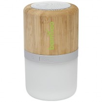 Haut-parleur Bluetooth publicitaire en bambou