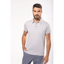 Polo à broder Jersey Manches Courtes Homme