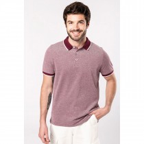 Polo à broder Bicolore Homme