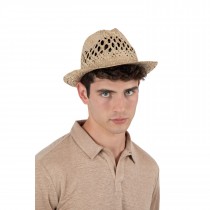 Chapeau objet publicitaire Panama tréssé