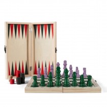 Jeu d'échecs-de backgammon Beth en cadeau client