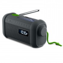 Radio, haut-parleur Bluetooth avec solar et mécanisme de remontage en cadeau client