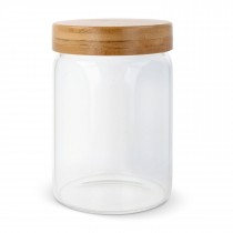 Boîte Publicitaire en verre & Bambou 900 ml