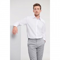 Chemise à broder Homme Oxford Manches Longues