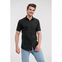 Chemise à broder Homme Manches Courtes : Ultimate Stretch