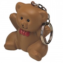 Anti-stress avec logo Porte-clé ours