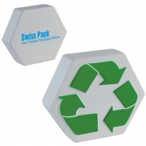 Anti-stress à personnaliser Logo recyclage