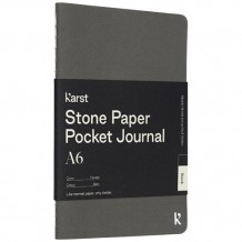 Journal de poche Karst publicitaire A6 en papier de pierre