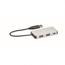 Hub USB publicitaire 3 ports avec câble 20 cm