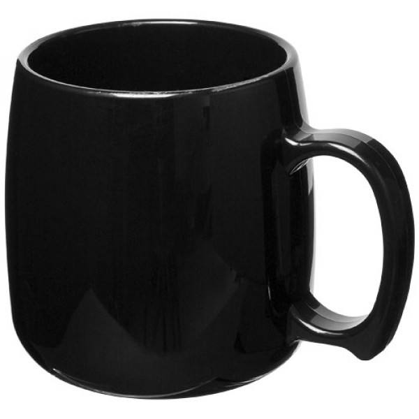 Mug en plastique Classic 300ml, Couleur : Noir