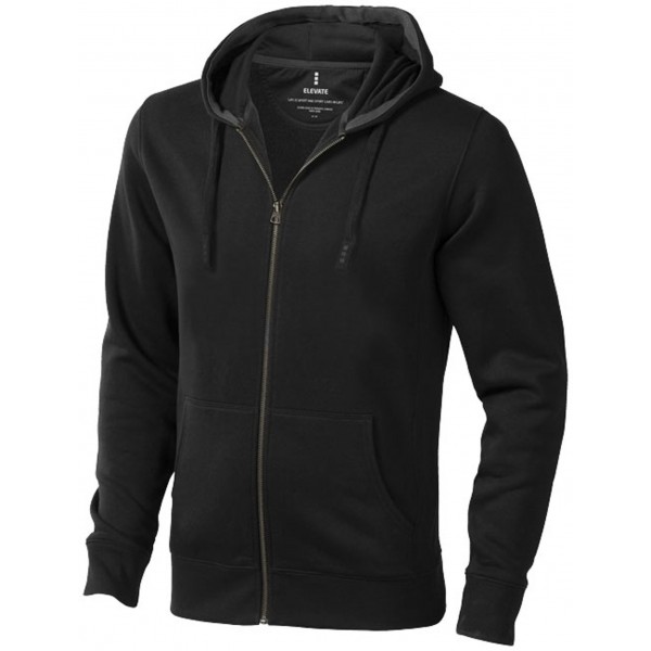 Sweater capuche full zip Arora, Couleur : Anthracite, Taille : XS