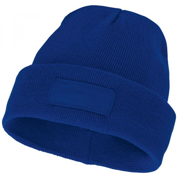 Bonnet avec patch Boreas, Couleur : Bleu