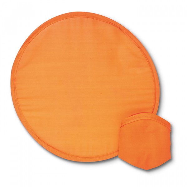 Frisbee nylon pliable, Couleur : Orange