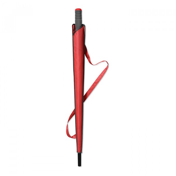 Parapluie 120 cm, Couleur : Rouge