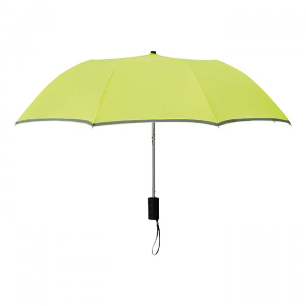 Parapluie pliable 53 cm, Couleur : Vert Fluo