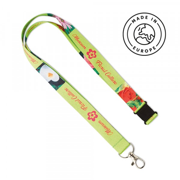 Lanyard publicitaire polyester, Taille : 10 mm