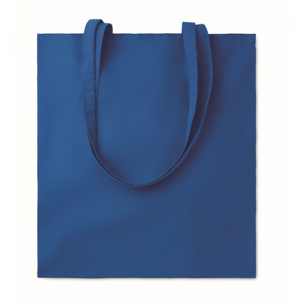 Sac shopping coton biologique  , Couleur : Bleu Royal
