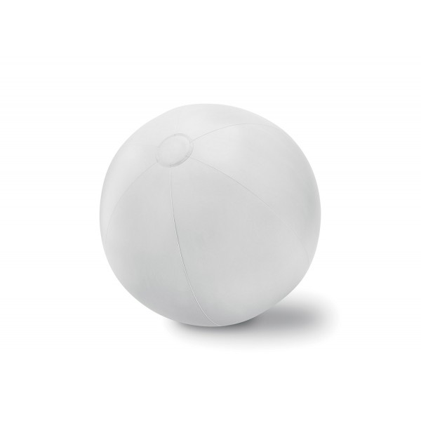 Ballon plage gonflable en PVC , Couleur : Blanc