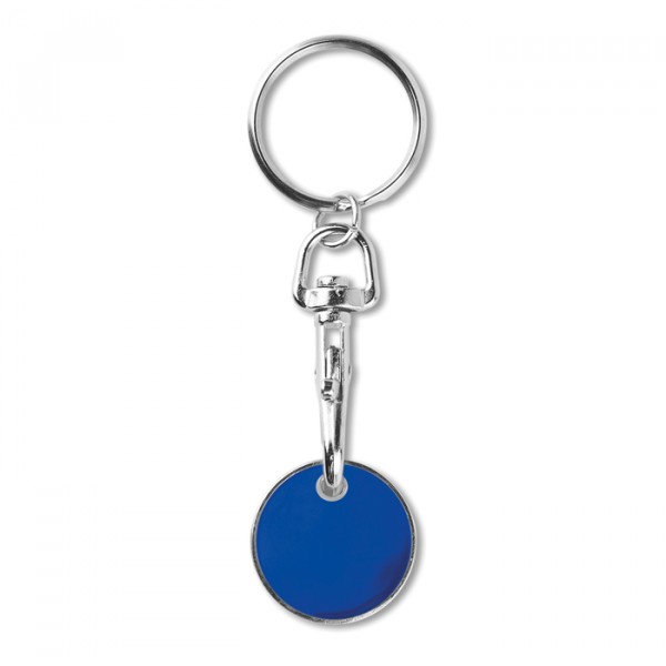 Porte-clés (€uro), Couleur : Bleu Royal
