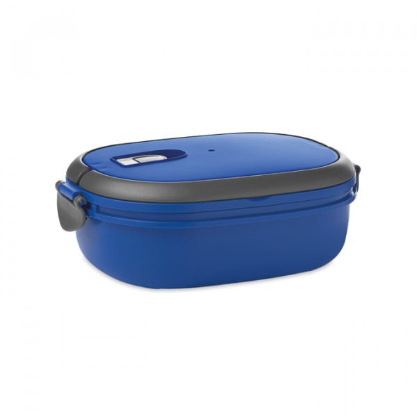 Lunch box en PP, Couleur : Bleu Royal