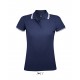 Polo Femme SOL'S PASADENA, Couleur : French Marine / Blanc, Taille : S