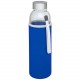 Bouteille de sport Bodhi 500 ml en verre, Couleur : Bleu