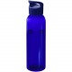 Bouteille d'eau Sky de 650 ml en plastique recyclé, Couleur : Bleu