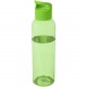 Bouteille d'eau Sky de 650 ml en plastique recyclé, Couleur : Vert