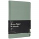 Carnet à couverture rigide K’arst® A5-ligné, Couleur : Vert