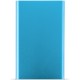 Powerbank 4000 mAh Slim, Couleur : Bleu Clair