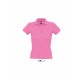 Polo SOL'S PEOPLE, Couleur : Rose Orchidée, Taille : S