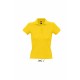 Polo SOL'S PEOPLE, Couleur : Jaune, Taille : S