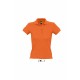 Polo SOL'S PEOPLE, Couleur : Orange, Taille : S
