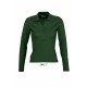 Polo manches longues SOL'S PODIUM, Couleur : Vert Golf, Taille : S