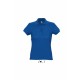 Polo SOL'S PASSION, Couleur : Royal, Taille : S