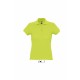 Polo SOL'S PASSION, Couleur : Vert Pomme, Taille : S