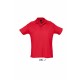 Polo SOL'S SUMMER II, Couleur : Rouge, Taille : XS
