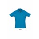 Polo SOL'S SUMMER II, Couleur : Aqua, Taille : XS