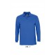 Polo manches longues SOL'S WINTER II, Couleur : Royal, Taille : S