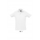 Polo SOL'S SPRING II, Couleur : Blanc, Taille : S