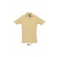 Polo SOL'S SPRING II, Couleur : Sable, Taille : S