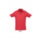 Polo SOL'S SPRING II, Couleur : Rouge, Taille : S