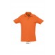 Polo SOL'S SPRING II, Couleur : Orange, Taille : S