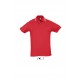 Polo SOL'S PRACTICE, Couleur : Rouge, Taille : S