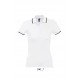 Polo SOL'S PRACTICE WOMEN, Couleur : Blanc, Taille : S