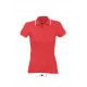 Polo SOL'S PRACTICE WOMEN, Couleur : Rouge, Taille : S